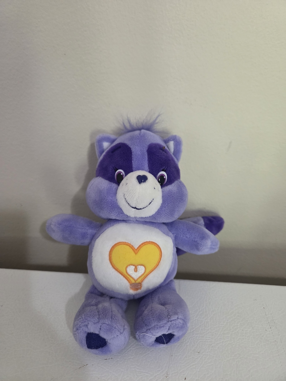 Care Bear Bright Heart Raccoon Cousin 20th Anniversary 2016